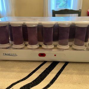 Profiles Spa Professional 20 Flocked Hot Rollers Curlers